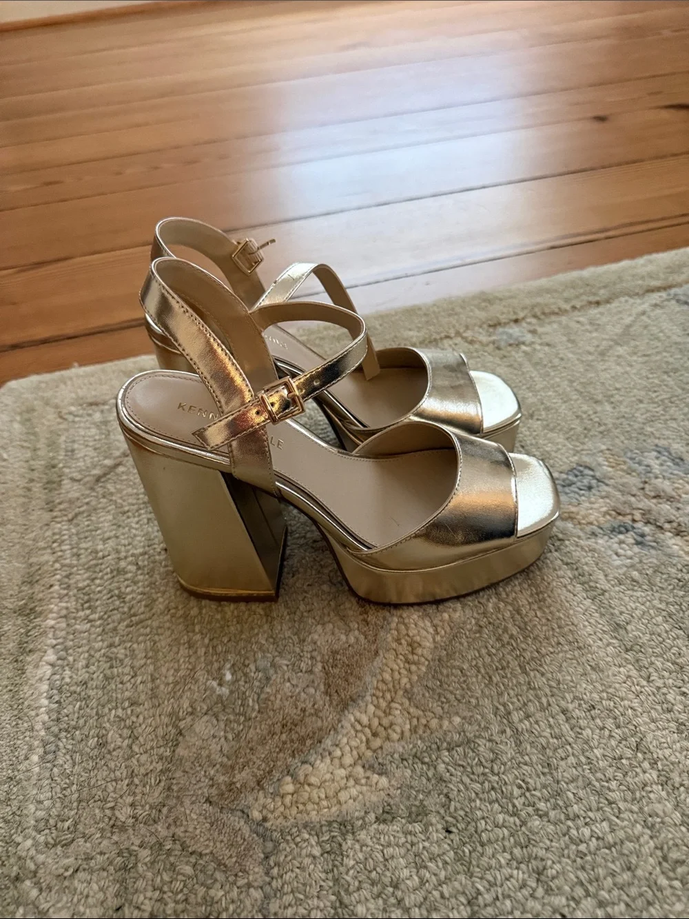 Kenneth Cole shiny metallic